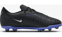 Nike Jr Phantom GX Club FG/MG Junior Football Boots Black Blue DD9564 040
