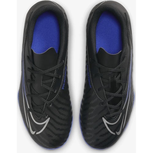 Nike Jr Phantom GX Club FG/MG Junior Football Boots Black Blue DD9564 040