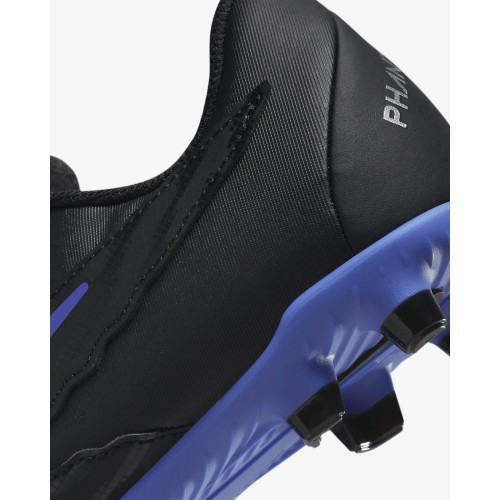 Nike Jr Phantom GX Club FG/MG Junior Football Boots Black Blue DD9564 040