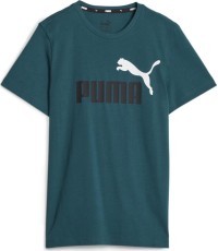 Puma Marškinėliai Paaugliams Ess+ 2 Col Logo Tee Green 586985 75