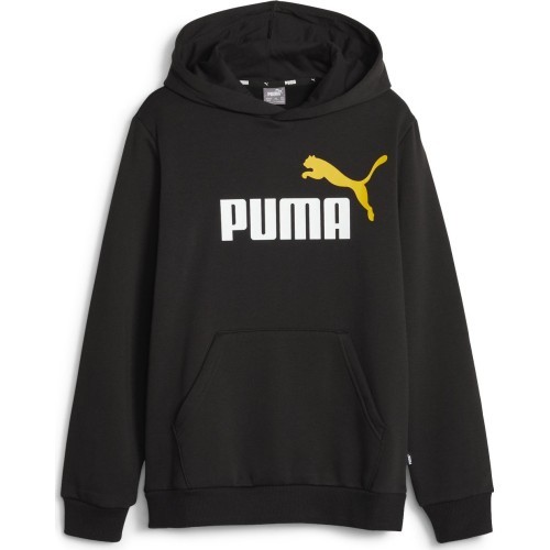 Puma Ess+ 2 Col Big Logo FZ Black Kids' Sweatshirt 586987 41