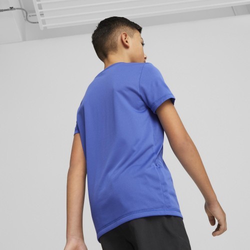 Puma Marškinėliai Paaugliams Active Small Logo Blue 586980 92