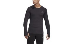 Adidas Marškinėliai Vyrams Adi Runner Ls Black
