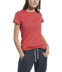Reebok Wor Comm Tee Red Women's Blouse