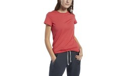 Reebok Wor Comm Tee Red Women's Blouse