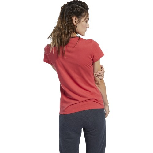 Reebok Wor Comm Tee Red Women's Blouse