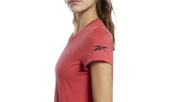 Reebok Wor Comm Tee Red Women's Blouse