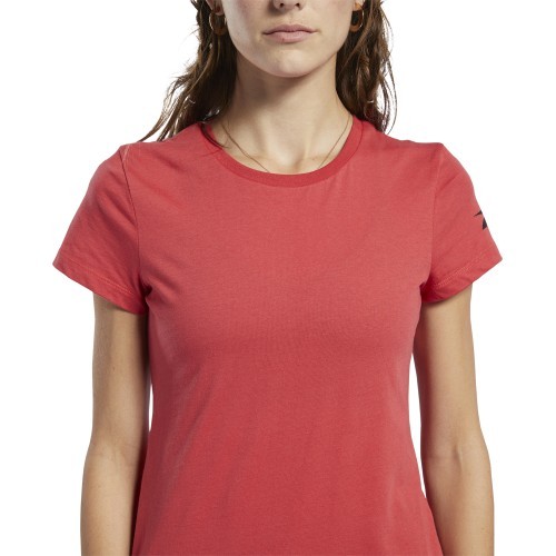 Reebok Wor Comm Tee Red Women's Blouse