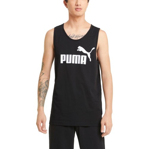 Puma Ess Tank Men's T-Shirt Black 586670 01