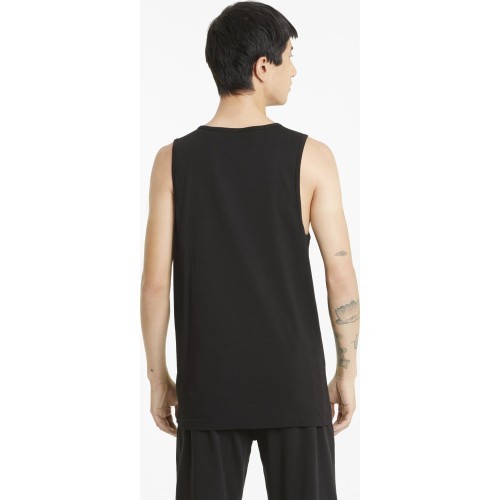 Puma Marškinėliai Vyrams Ess Tank Black 586670 01