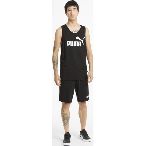 Мужская футболка Puma Ess Tank, чёрная 586670 01