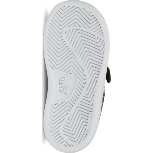 Детские кроссовки Puma Smash v2 Home School чёрные 386201 01