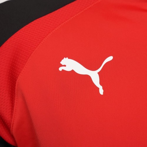 Puma Džemperis Vyrams TeamLiga 1/4 Zip Top Red Black 657236 01