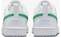 Подростковые кроссовки Nike Court Borough Low White Green DV5456 109