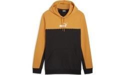 Мужской свитшот Puma Ess Block X Tape, чёрный/жёлтый 675173 91
