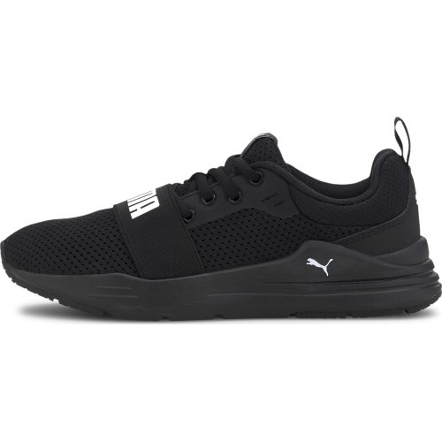 Puma Wired Run Jr Junior Sneakers High Risk Black 374214 01