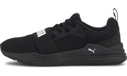 Puma Wired Run Jr Junior Sneakers High Risk Black 374214 01