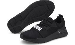Кроссовки подростковые Puma Wired Run Jr High Risk Black 374214 01