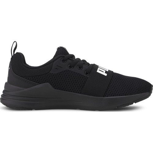 Кроссовки подростковые Puma Wired Run Jr High Risk Black 374214 01
