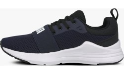 Puma Wired Run JR Black shoes 374214 03