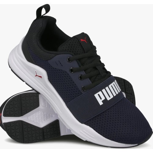 Puma Wired Run JR Black shoes 374214 03