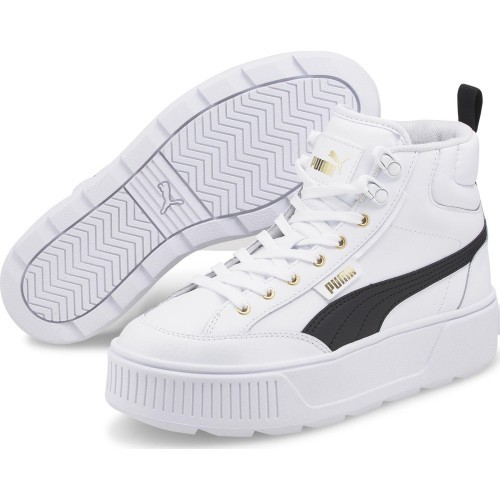 Puma Women's Shoes Karmen Mid White 385857 03