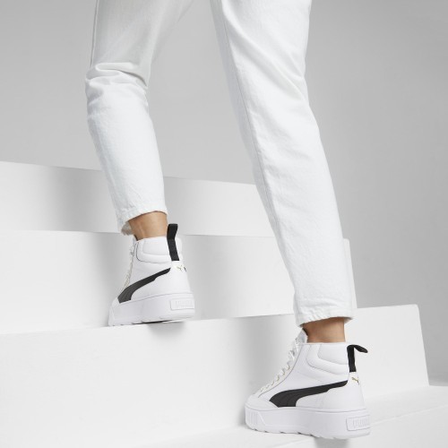 Puma Women's Shoes Karmen Mid White 385857 03