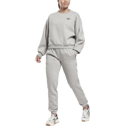 Женский спортивный костюм Reebok Piping Pack Tracksuit Grey HB4025