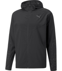 Мужская толстовка Puma Run Reflective AOP Woven Black 522409 01