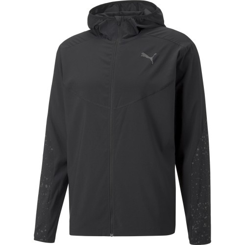 Puma Run Reflective AOP Woven Men's Sweatshirt Black 522409 01