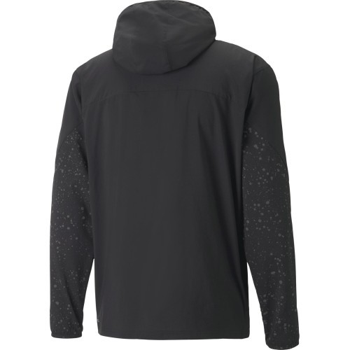Мужская толстовка Puma Run Reflective AOP Woven Black 522409 01
