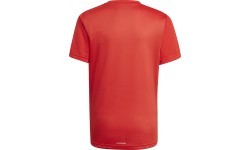 Футболка детская Adidas B Bl Tee, красная GN1477