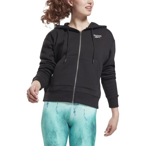 Reebok Ri Full Zip Women's Sweatshirt Black GS9384