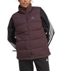 Adidas W Helionic Vest Women's Down Vest Bordeaux HE1456
