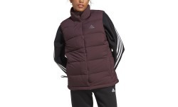 Adidas W Helionic Vest Women's Down Vest Bordeaux HE1456