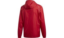 Мужская куртка Adidas Core 18 Rain Jacket, красная CV3695