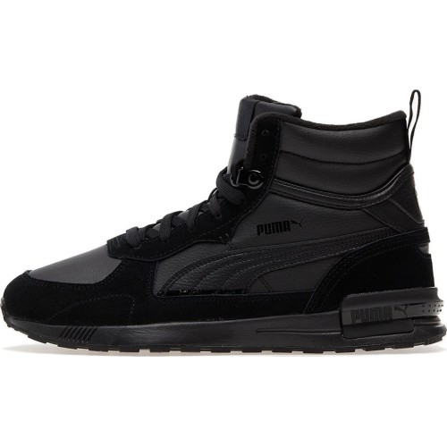 Puma Graviton Mid Black Men's Shoes 383204 01