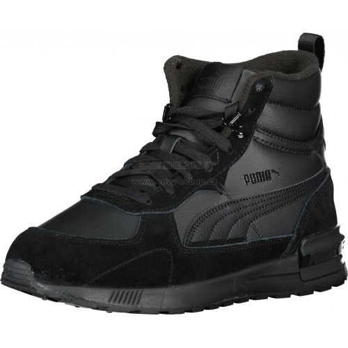 Puma Graviton Mid Black Men's Shoes 383204 01