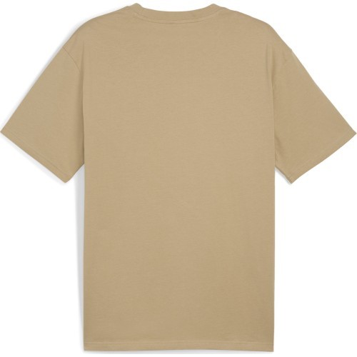 Puma Men's T-Shirt Power Colorblock Tee Cream White 678929 83
