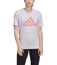 Женская футболка Adidas W MHE GR Tee Purple FJ5027