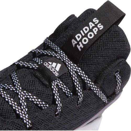 Подростковые баскетбольные кроссовки Adidas Lockdown J чёрные FZ1696