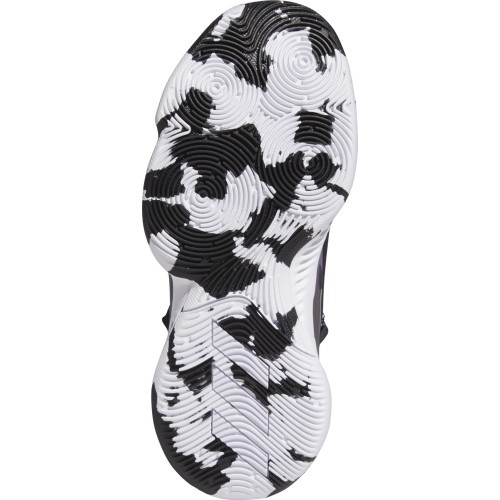 Подростковые баскетбольные кроссовки Adidas Lockdown J чёрные FZ1696