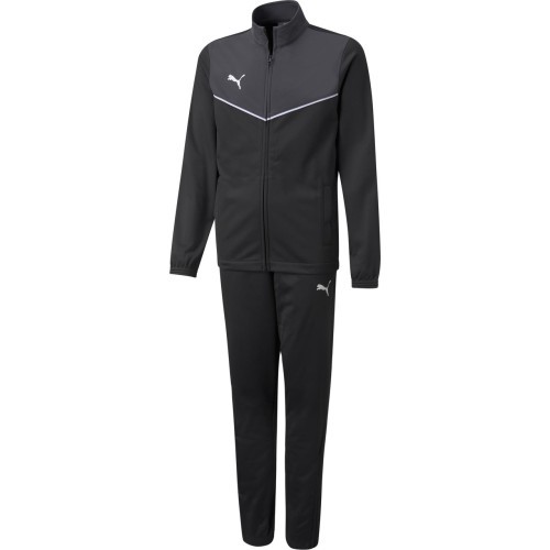 Puma IndividualRise Tr Junior Tracksuit Grey Black 657535 03