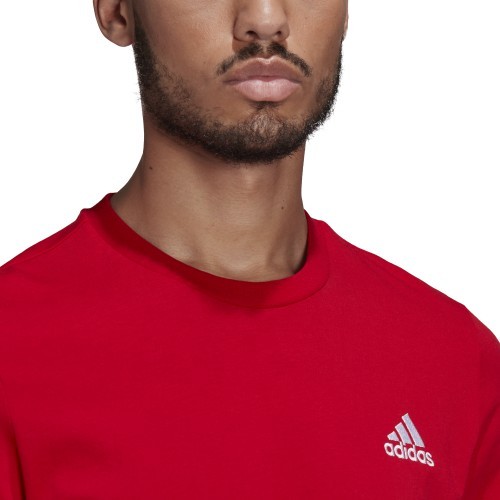 Мужская футболка Adidas M SL T красная GK9642