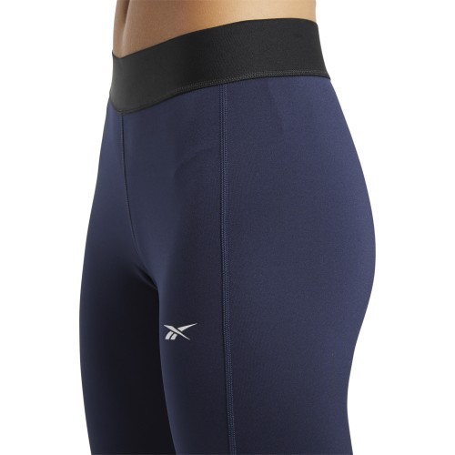 Женские легинсы Reebok Te Linear Logo Poly Navy FU2246