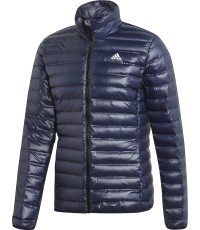 Adidas Varilite мужская пуховая куртка, синяя DZ1391