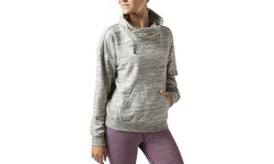 Reebok El Marble Cowl Neck Sweatshirt Grey Heather BK5189