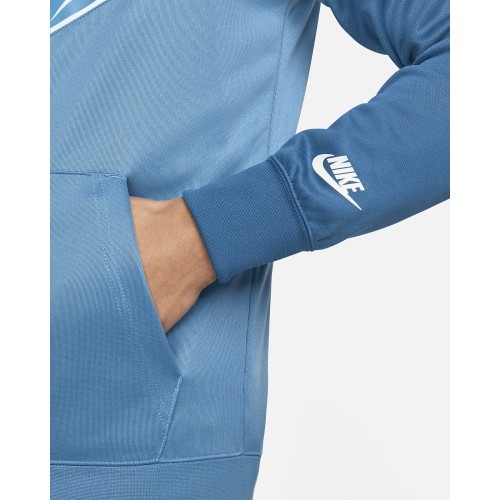 Nike Sportswear Repeat Men's Full-Zip Hoodie Blue DM4672 407