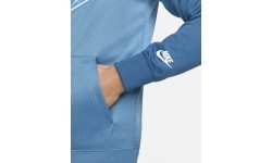 Мужская толстовка на молнии Nike Sportswear Repeat, синяя, DM4672 407