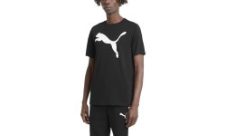 Puma Active Big Logo T-Shirt Men's Black